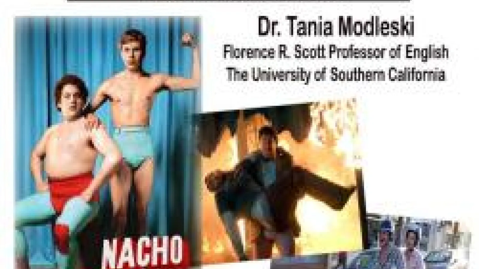 Tania Modleski, Film Studies lecture: "An Affair to Forget: Melancholia in Bromantic Comedy"